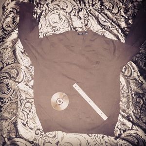 new IZOD xl mens brown sweater